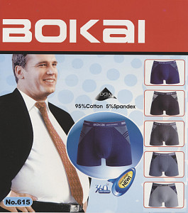 Мужские трусы боксеры (большие размеры) BOKAI